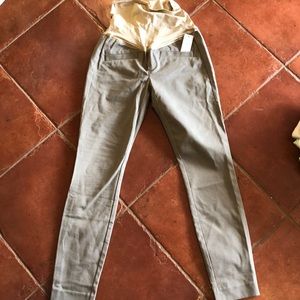 Gap maternity full panel skinny ankle pant sz 00
